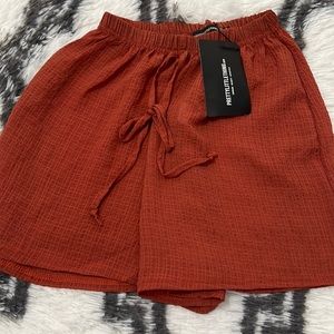 Brand new with tag pretty little thing beach shorts
